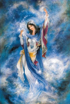 Fairy Tales Painting - Estrella de la manana Persian Miniatures Fairy Tales